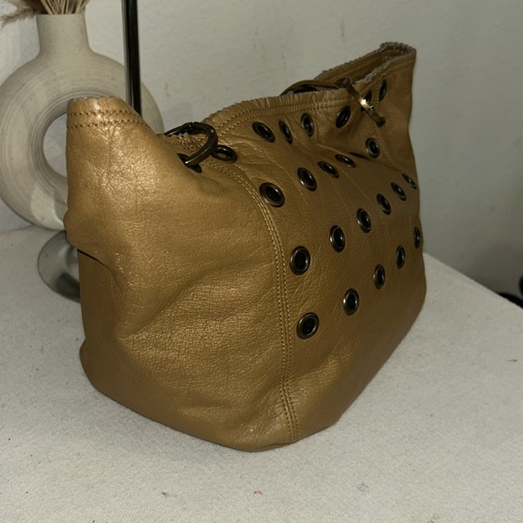 MIT MITTE Brown Leather Tote Bag - Picture 6 of 11